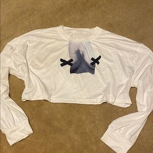 NWOT!! SEXY X CROP LONG SLEEVE